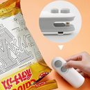 Kit Mini Máquina Seladora Recarregável Para Embalagens Plásticas - Selagem Rápida/ Alta Qualidade